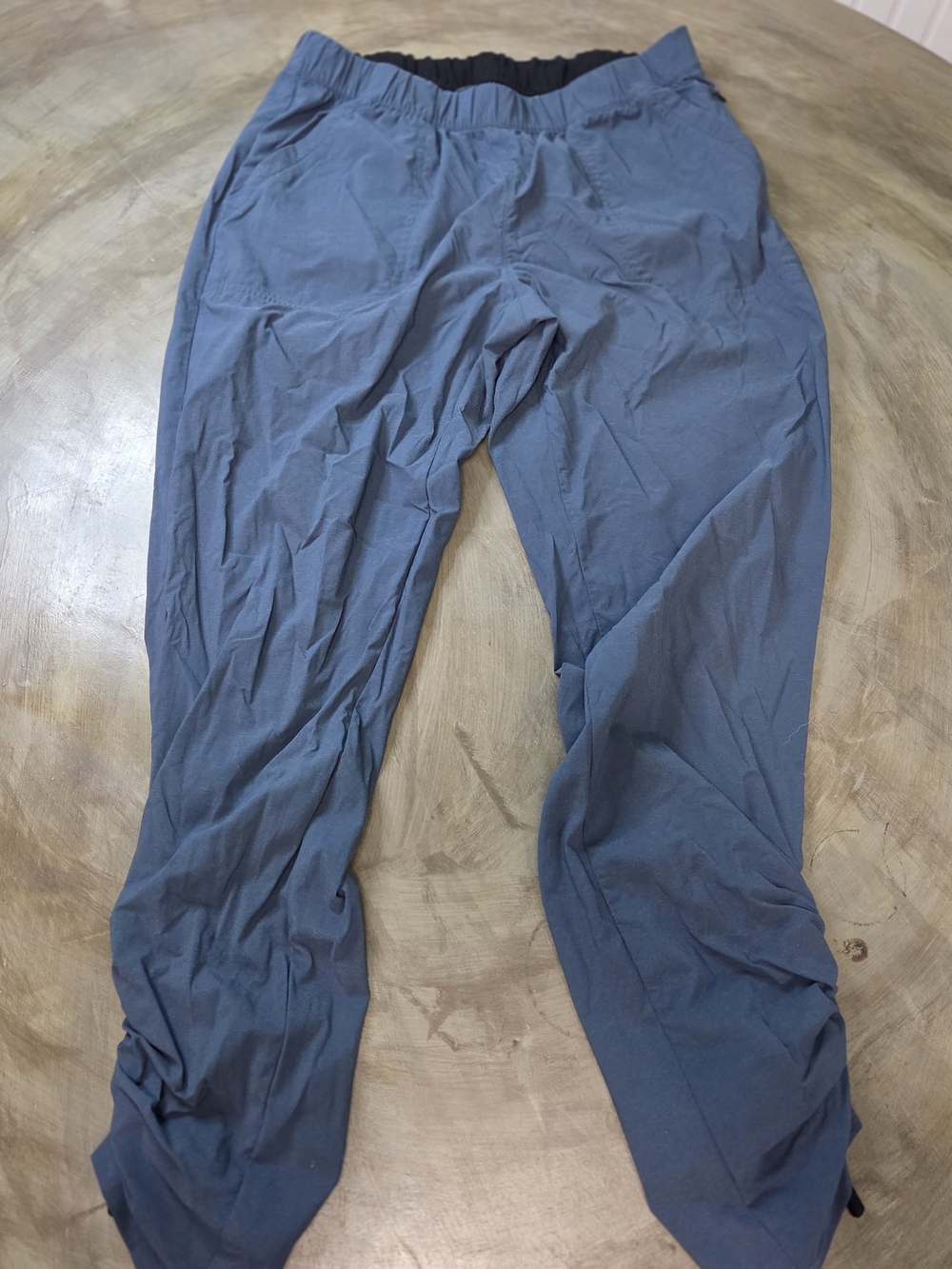 Prana Men's Slate Blue Elastic-Waist Joggers